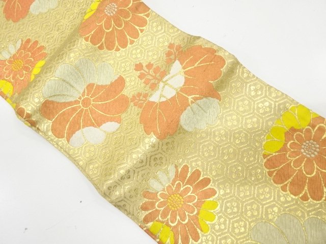 Japanese Kimono / Antique / Hanhaba Obi Combined weave